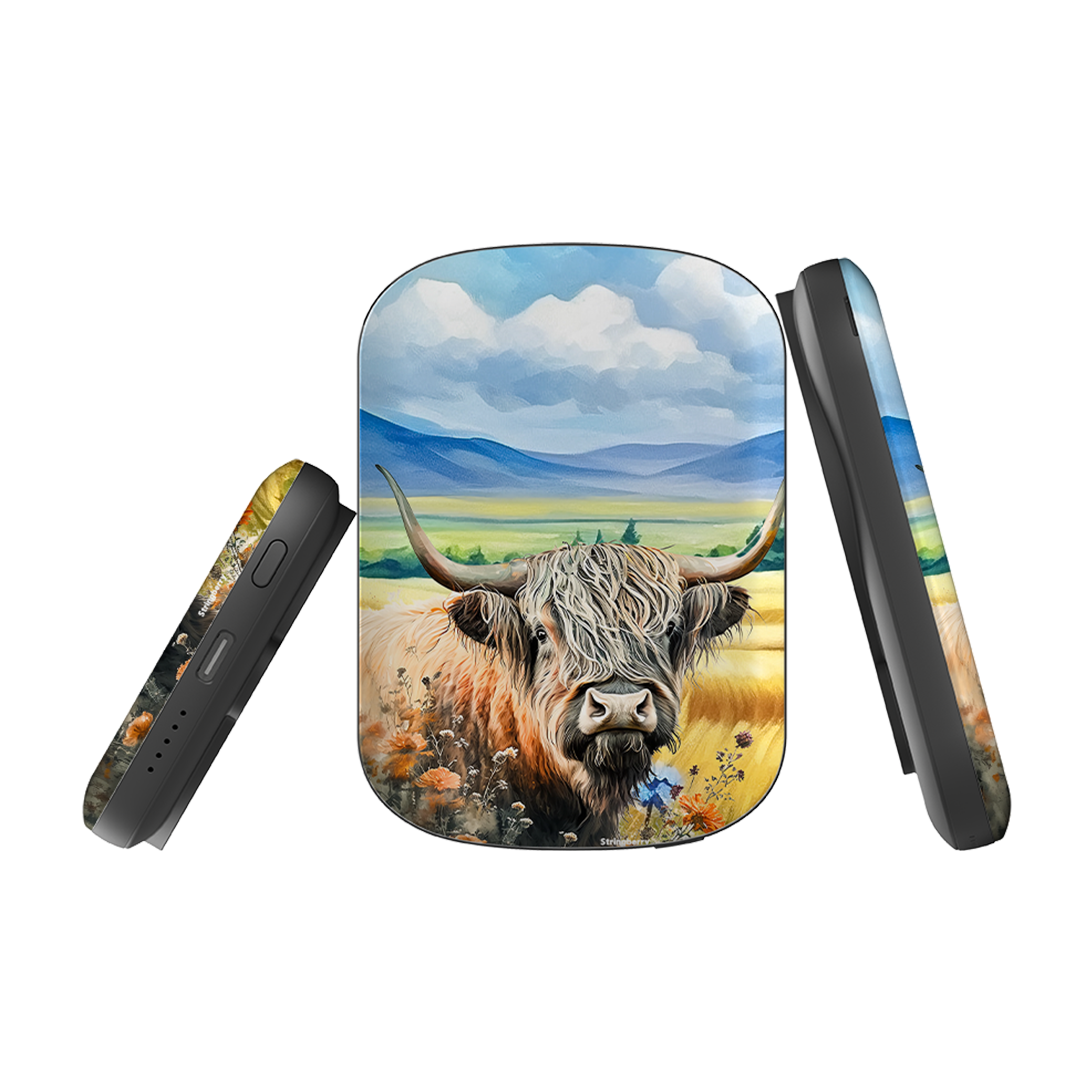 MagSafe Power Bank - Highland Cow V