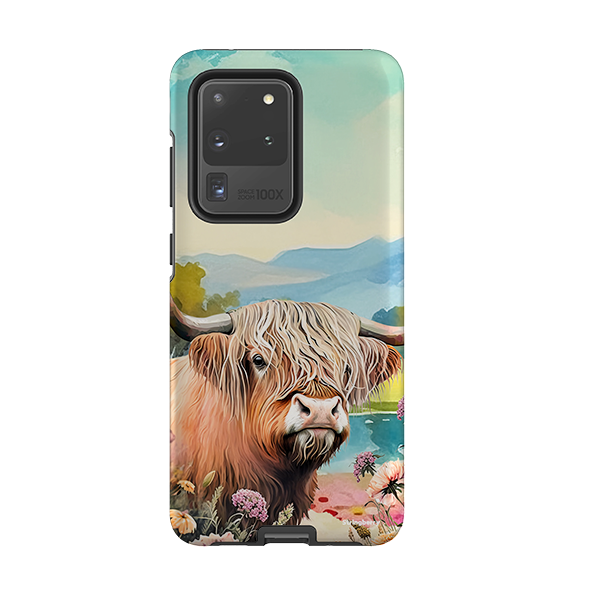 Samsung Tough Case - Highland Cow I