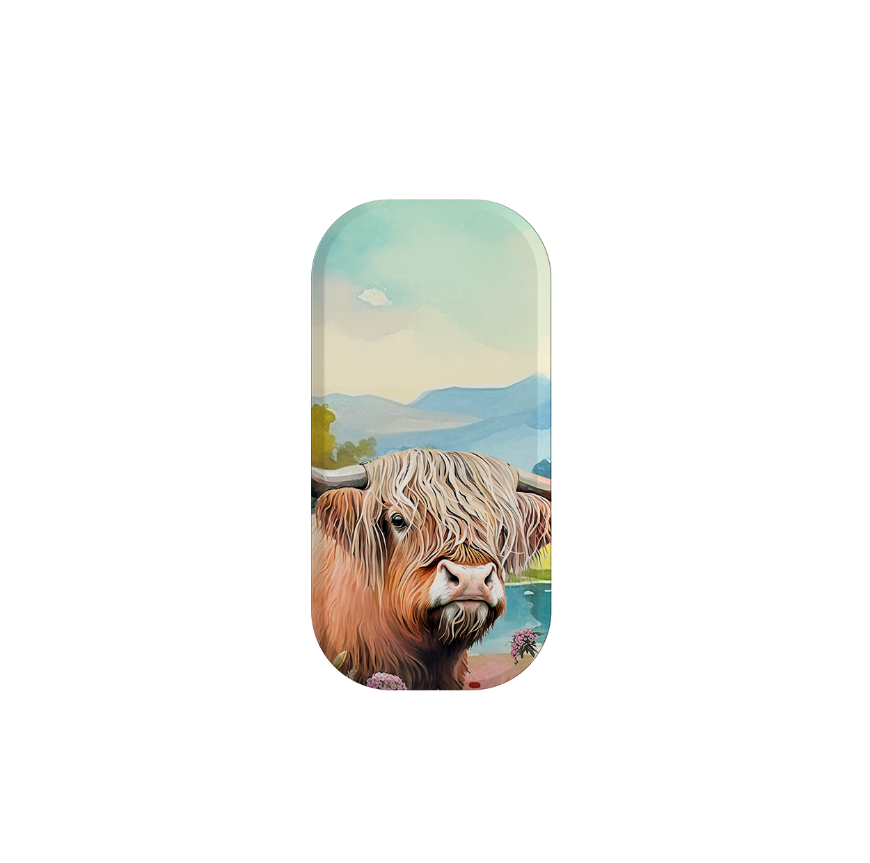 Highland Cow I Phone Stand