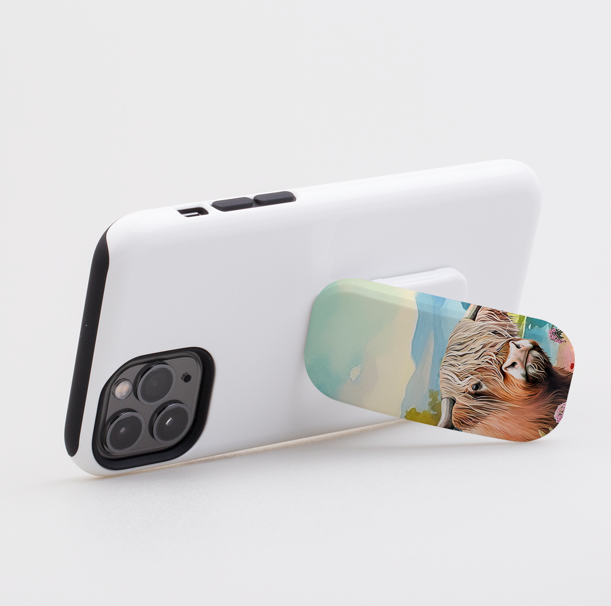 Highland Cow I Phone Stand