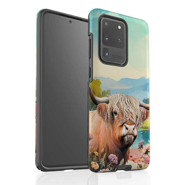 Samsung Tough Case - Highland Cow I
