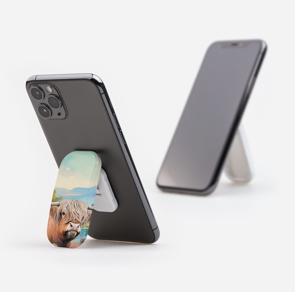 Highland Cow I Phone Stand