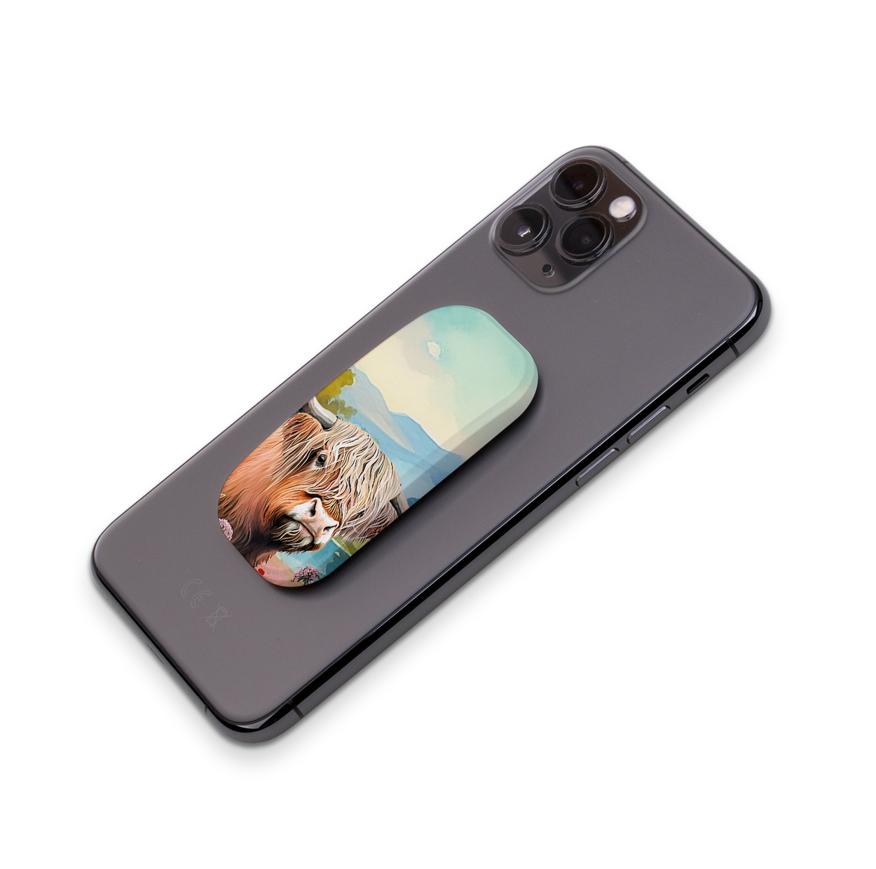 Highland Cow I Phone Stand