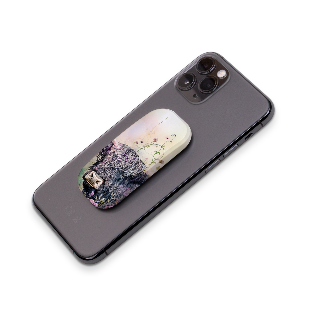 Highland Cow II Phone Stand