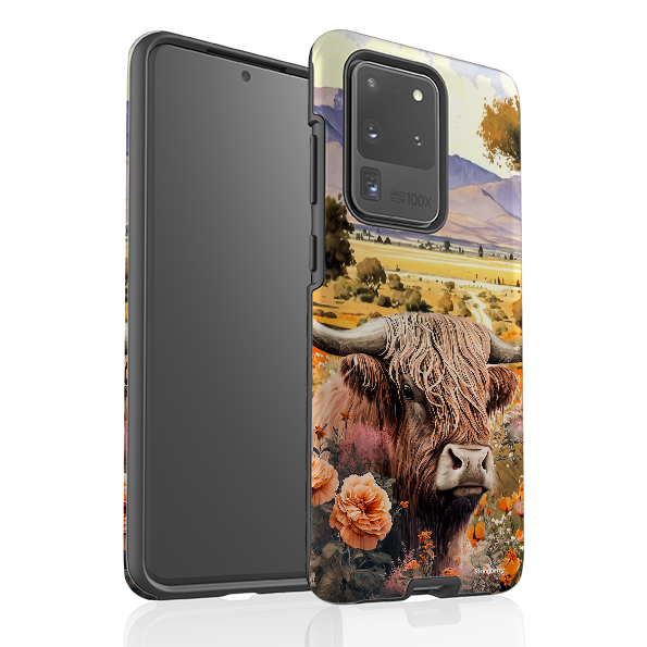 Samsung Tough Case - Highland Cow III