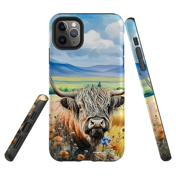iPhone Tough Case - Highland Cow V