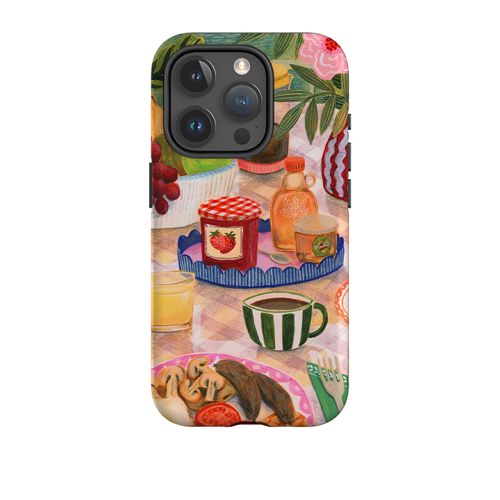 iPhone Tough Case - Holiday Breakfast By Lee Foster Wilson