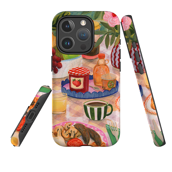 iPhone MagSafe Tough Case - Holiday Breakfast By Lee Foster Wilson