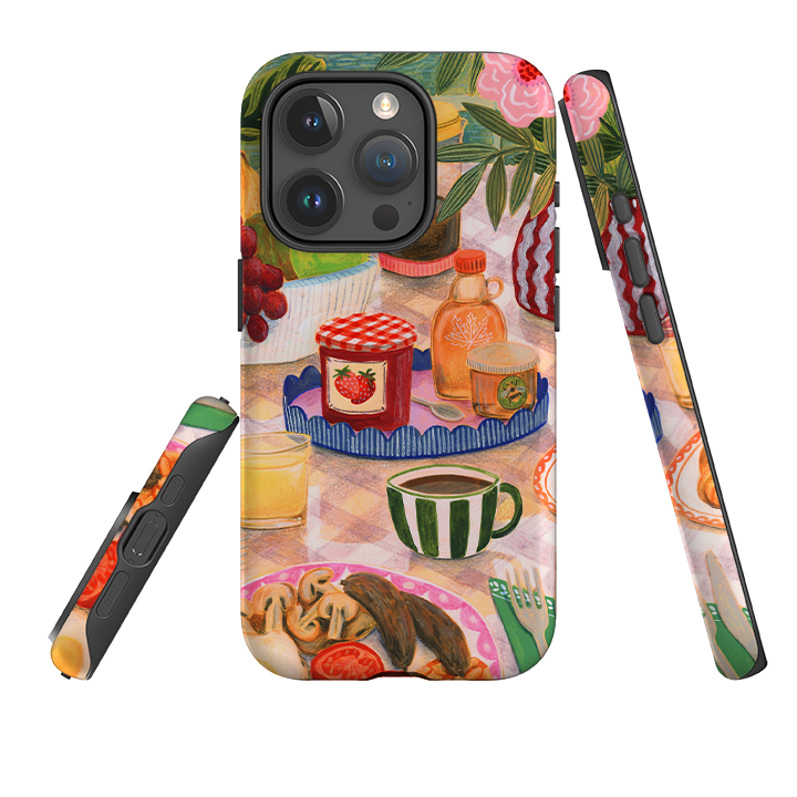 iPhone Tough Case - Holiday Breakfast By Lee Foster Wilson