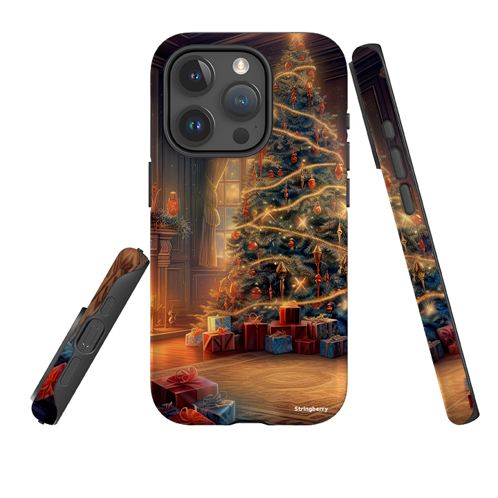 iPhone Tough Case - Holly Jolly Christmas