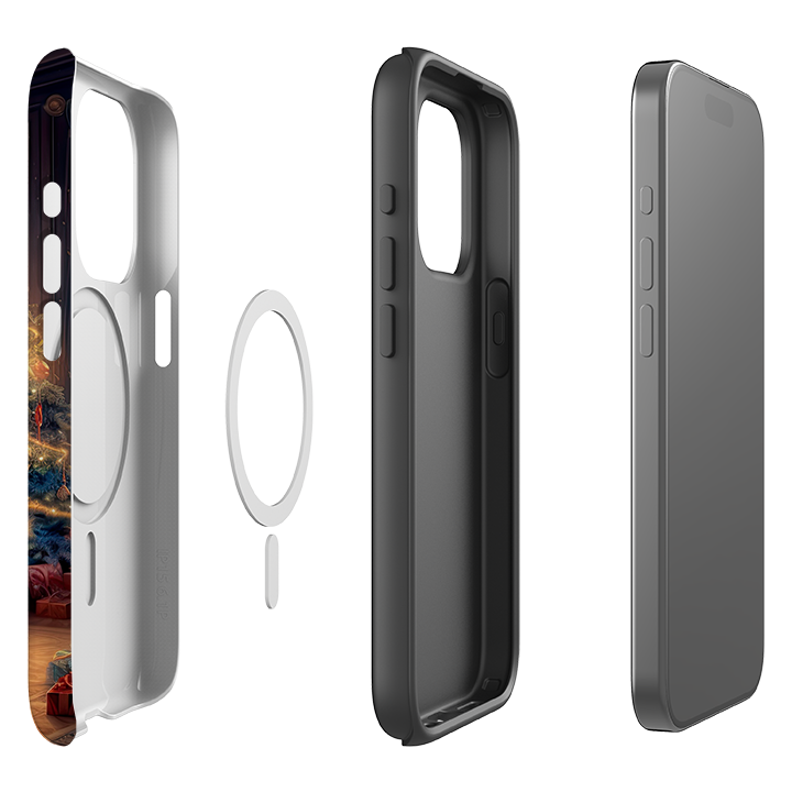iPhone MagSafe Tough Case -  Holly Jolly Christmas