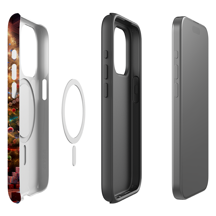 iPhone MagSafe Tough Case -  Holly Jolly Christmas II