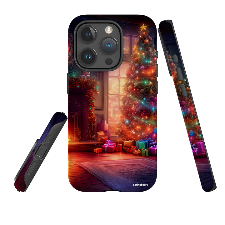 iPhone Tough Case - Holly Jolly Christmas III