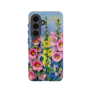 Samsung Tough Case - Hollyhock Garden