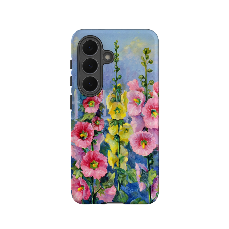 Samsung Tough Case - Hollyhock Garden