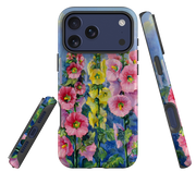 iPhone MagSafe Tough Case - Hollyhock Garden
