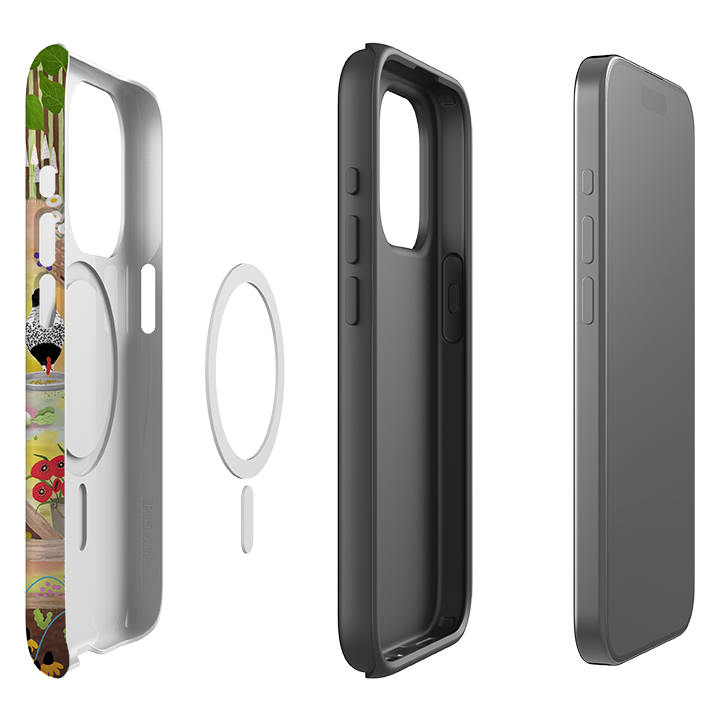 iPhone MagSafe Tough Case - Home Grown II By Bex Parkin