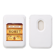Honey MagSafe Wallet- White