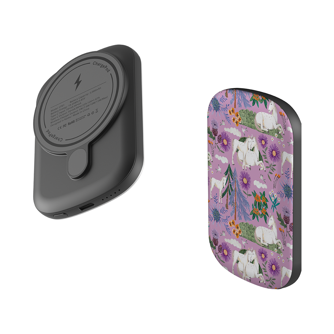 MagSafe Power Bank - Horse Pattern By Caroline Bonne Muller