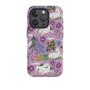 iPhone Tough Case - Horse Pattern By Caroline Bonne Muller