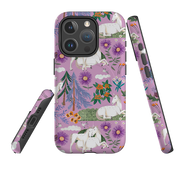 iPhone MagSafe Tough Case -  Horse Pattern By Caroline Bonne Muller