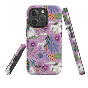 iPhone MagSafe Tough Case -  Horse Pattern II By Caroline Bonne Muller