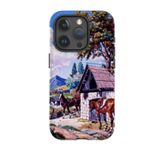 iPhone Tough Case - Horse Stables