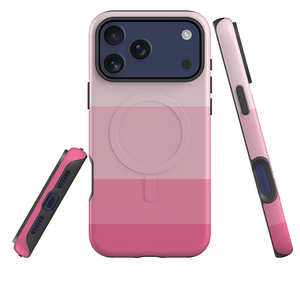 iPhone MagSafe Tough Case - Hot Pink Gradient