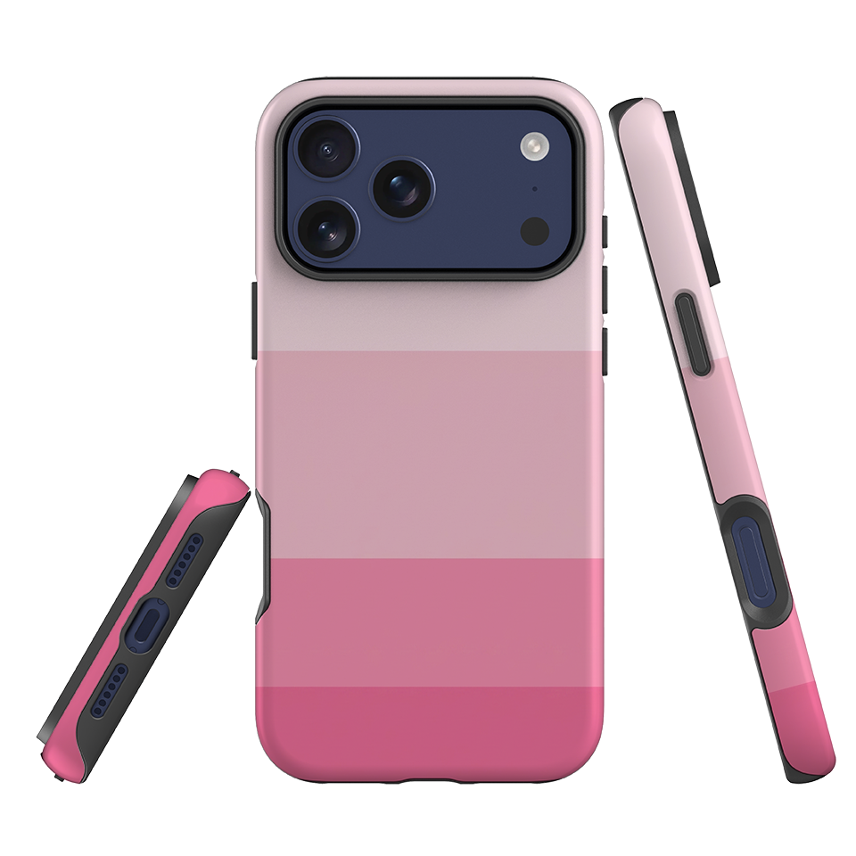 iPhone Tough Case - Hot Pink Gradient