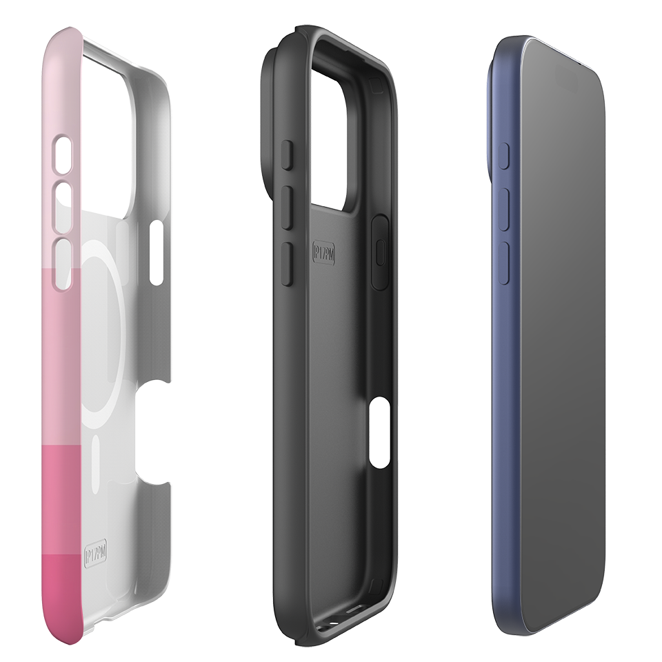 iPhone MagSafe Tough Case - Hot Pink Gradient