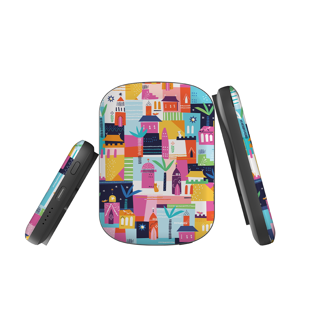 MagSafe Power Bank - Houses By Ali Brookes