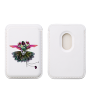 Hummingbird MagSafe Wallet- White