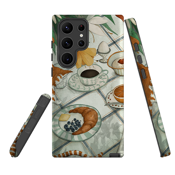 Samsung Tough Case - Hungry Friends By Maja Lindberg
