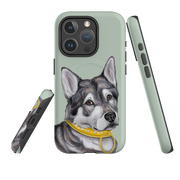 iPhone MagSafe Tough Case - Huskey By Catherine Rowe