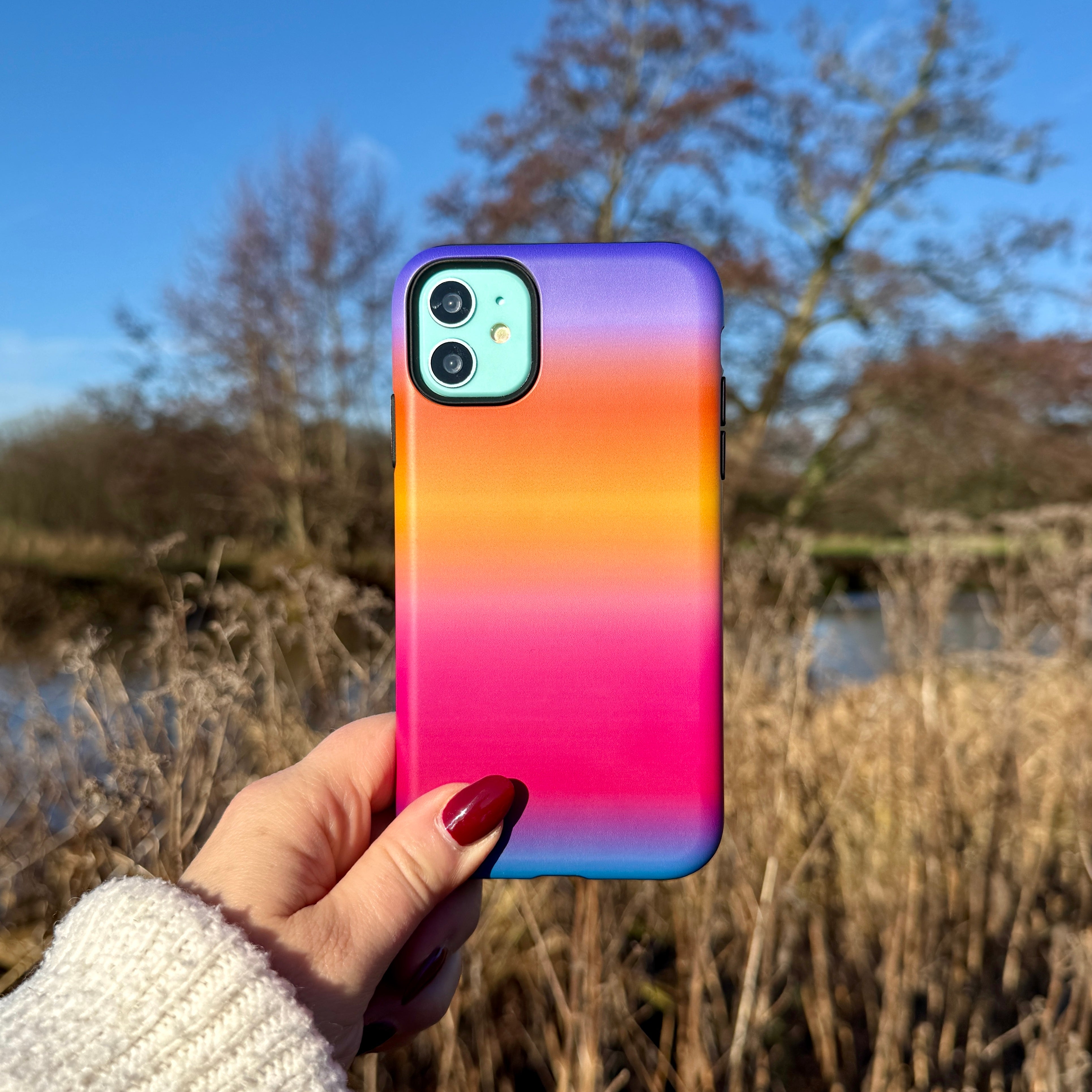 iPhone Tough Case - Aura Sky By Kitty Joseph