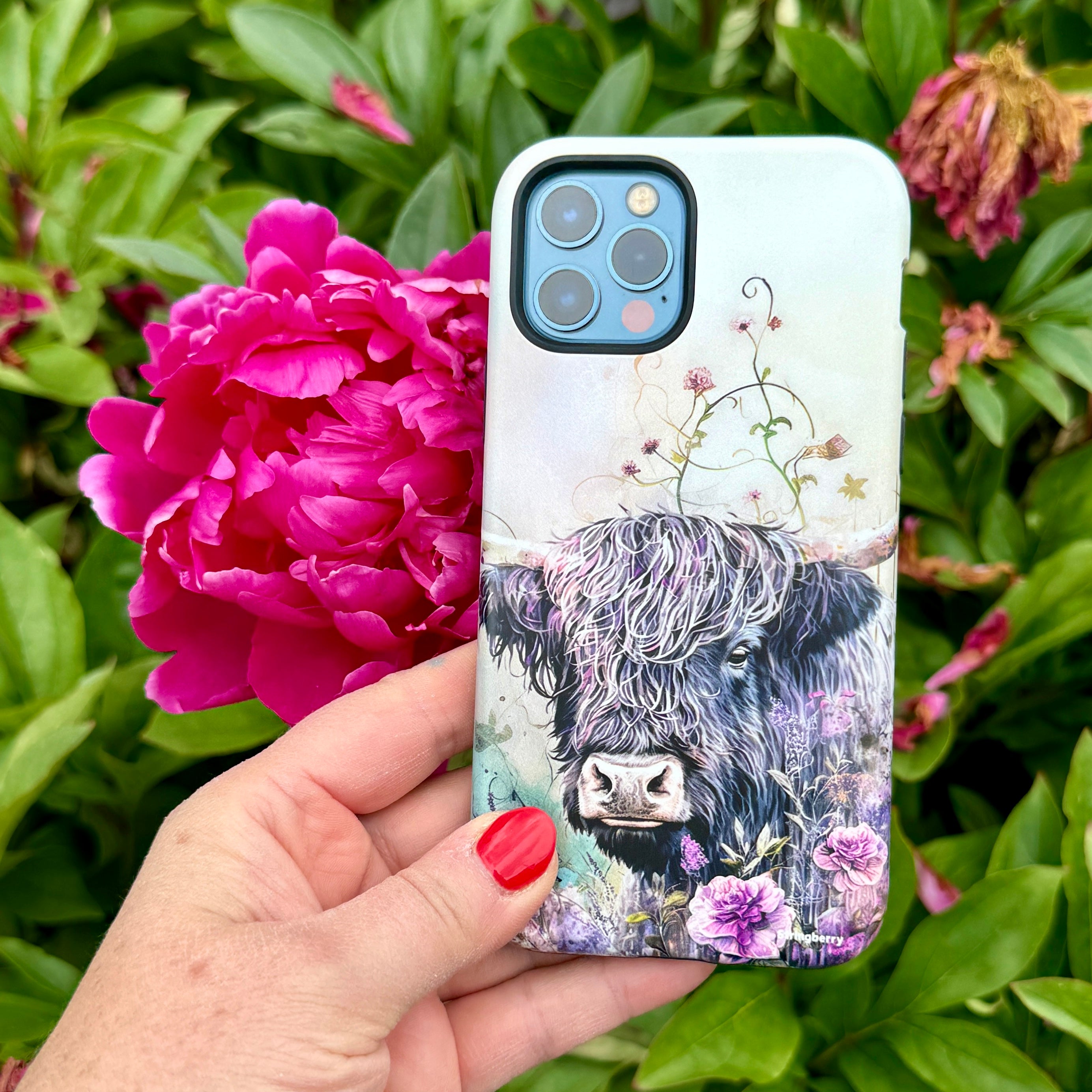 iPhone Tough Case - Highland Cow II