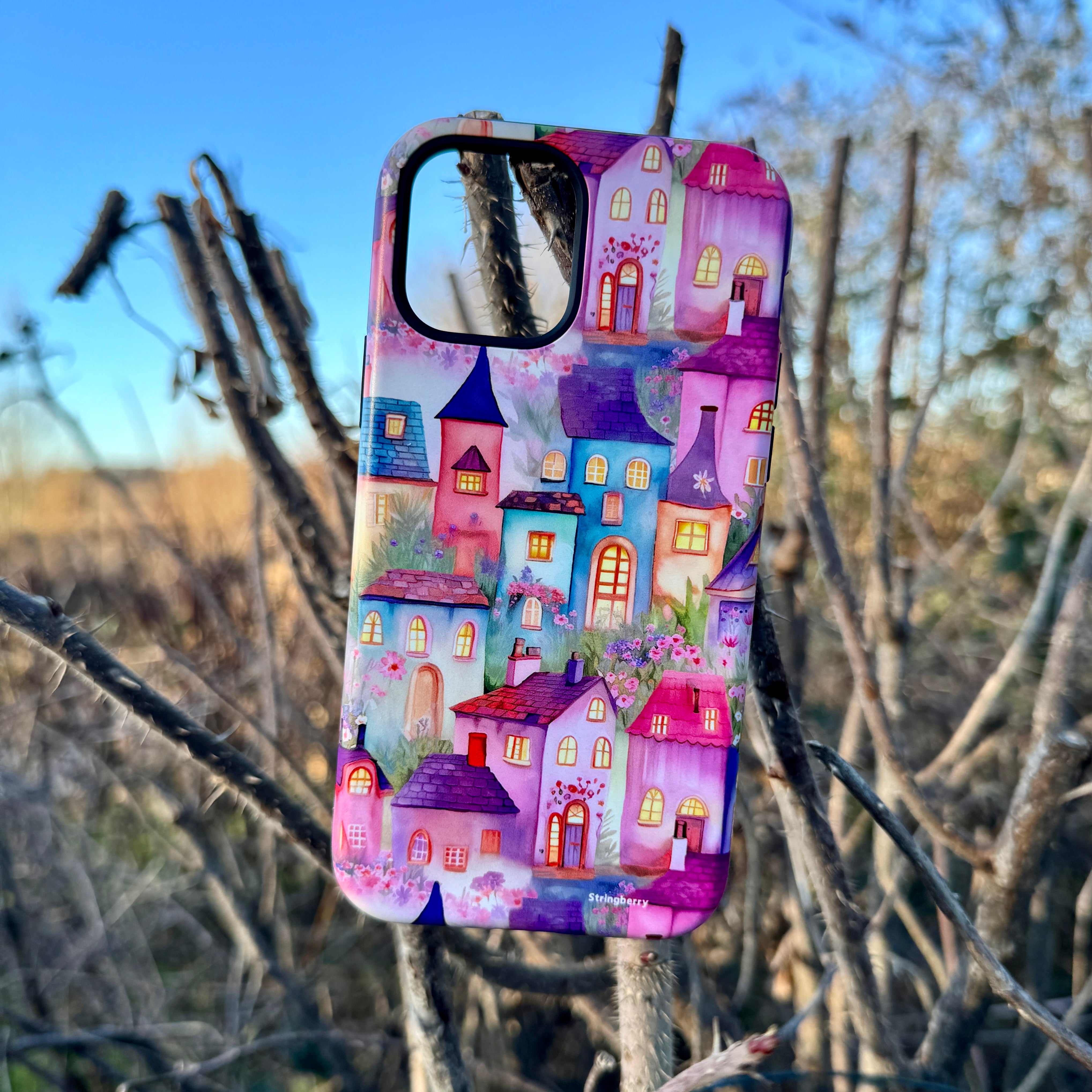 iPhone Tough Case - Fairy Houses