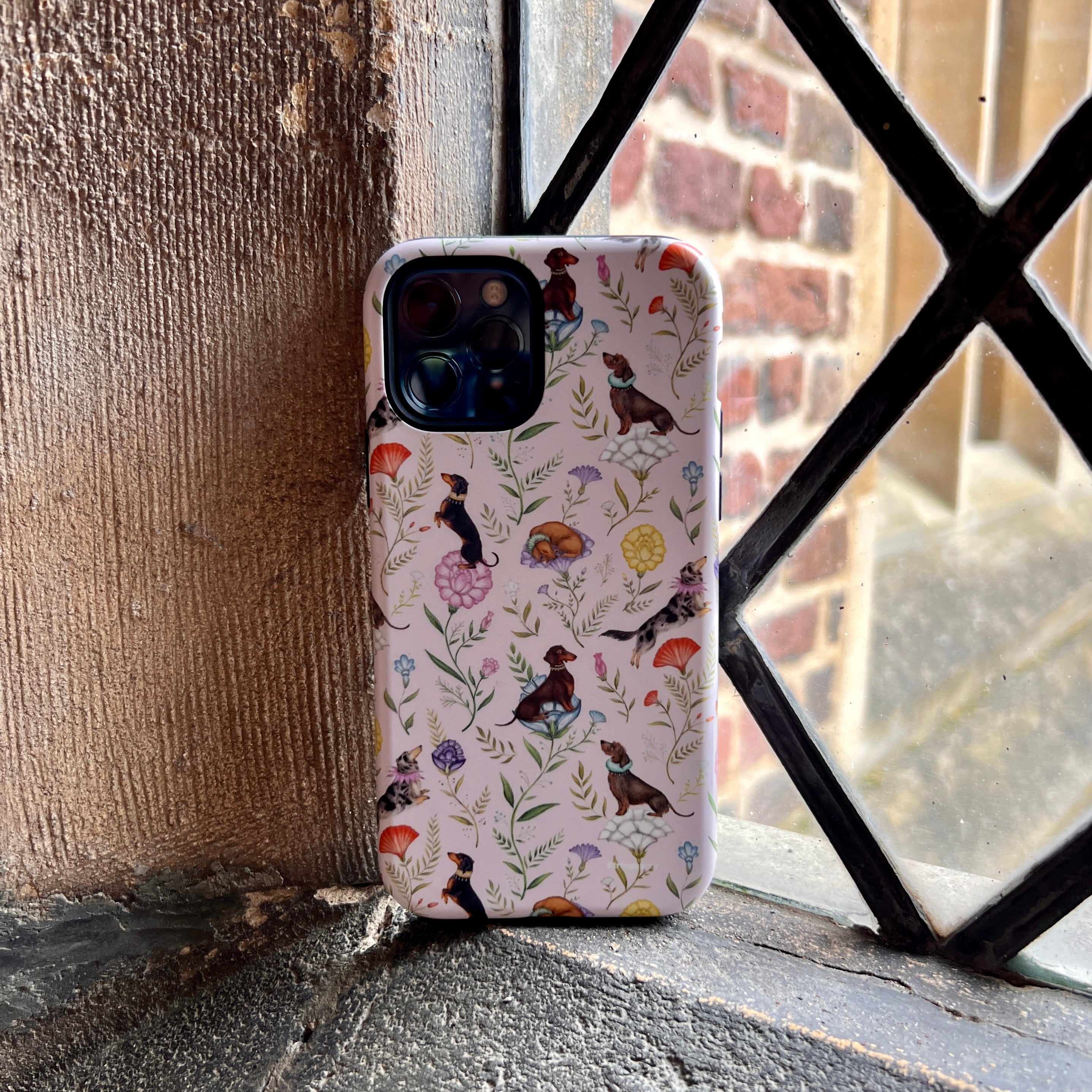 iPhone Tough Case - Doxy Day Afternoon Petal By Catherine Rowe