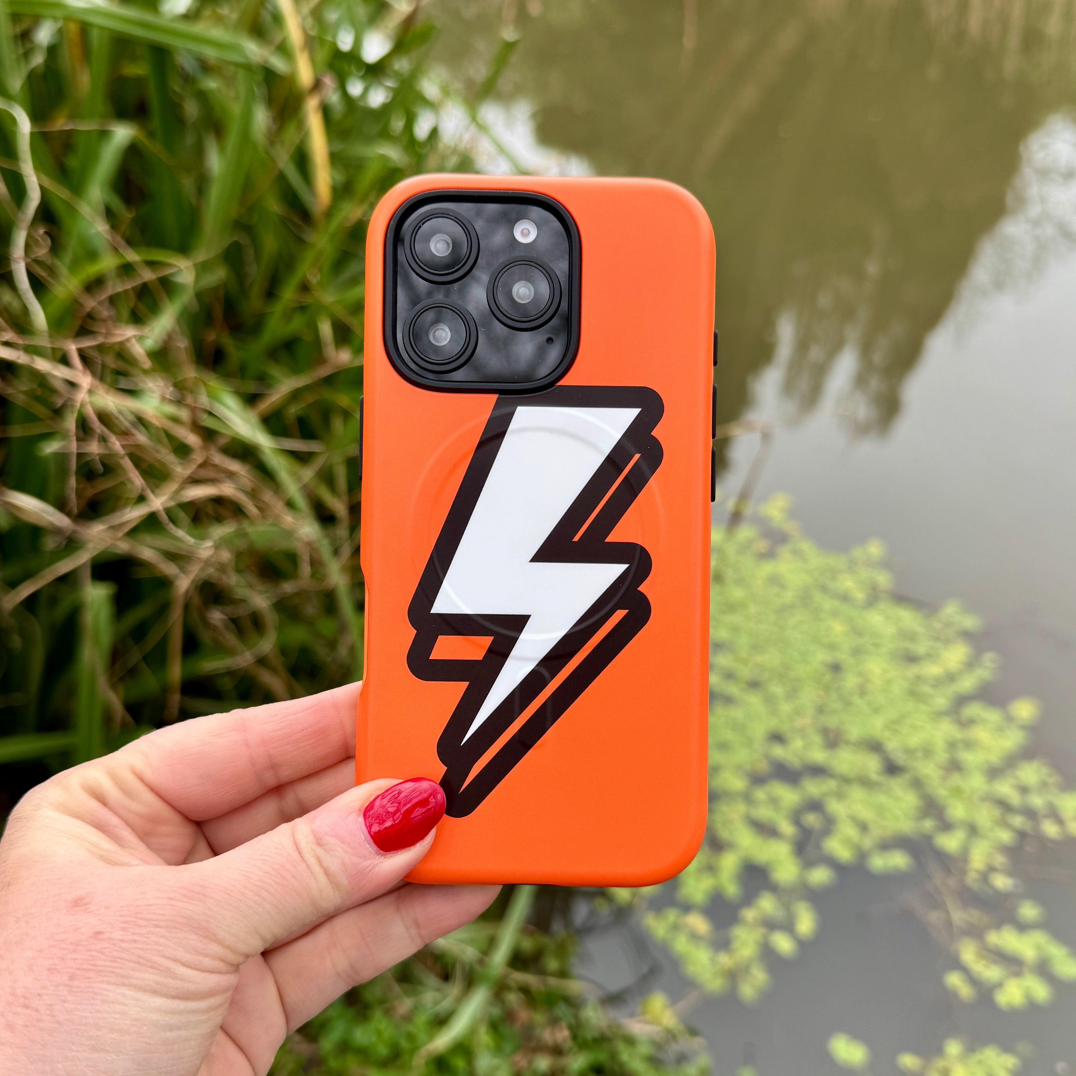 iPhone MagSafe Tough Case -  Thunder Orange