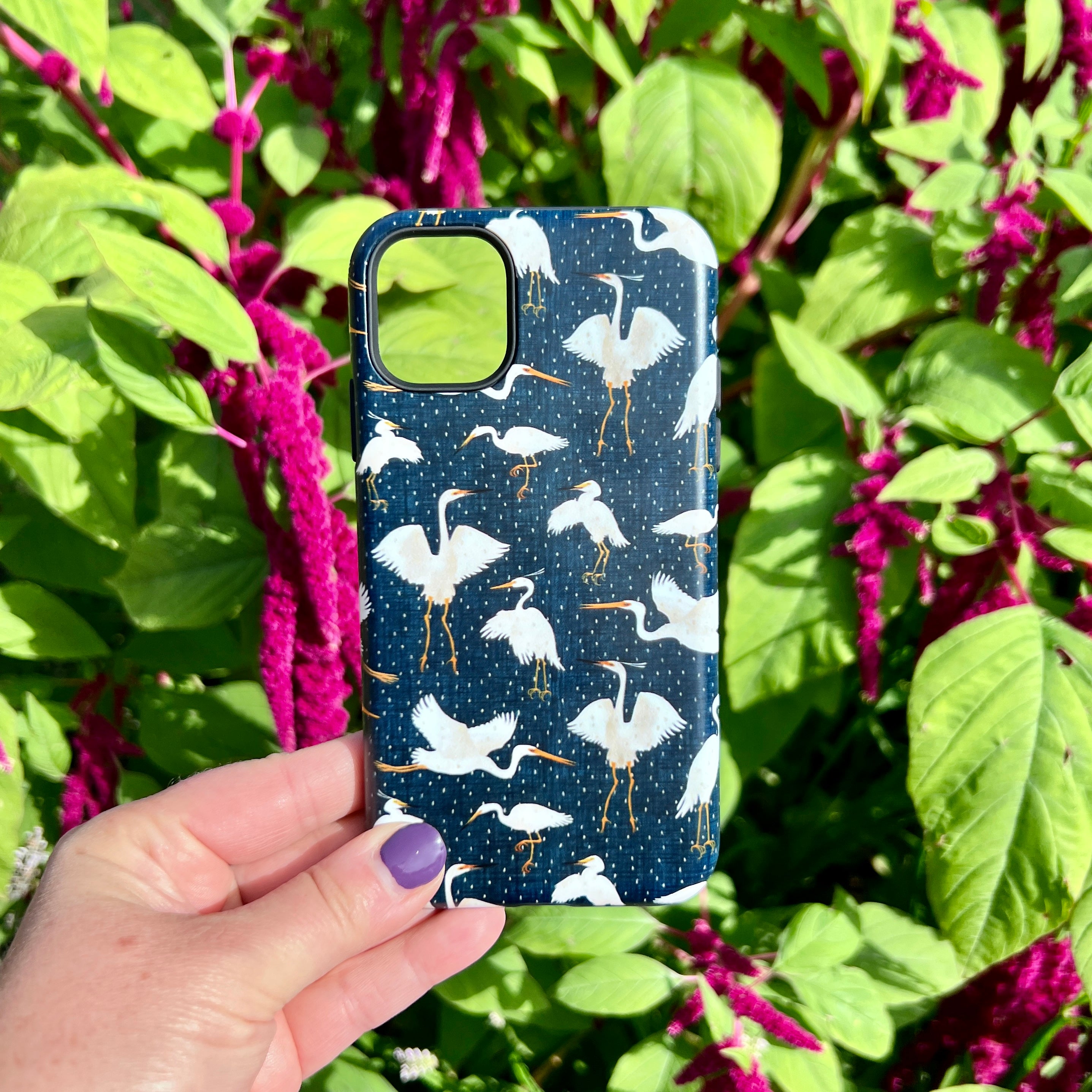 iPhone Tough Case - Kotuku By Katherine Quinn