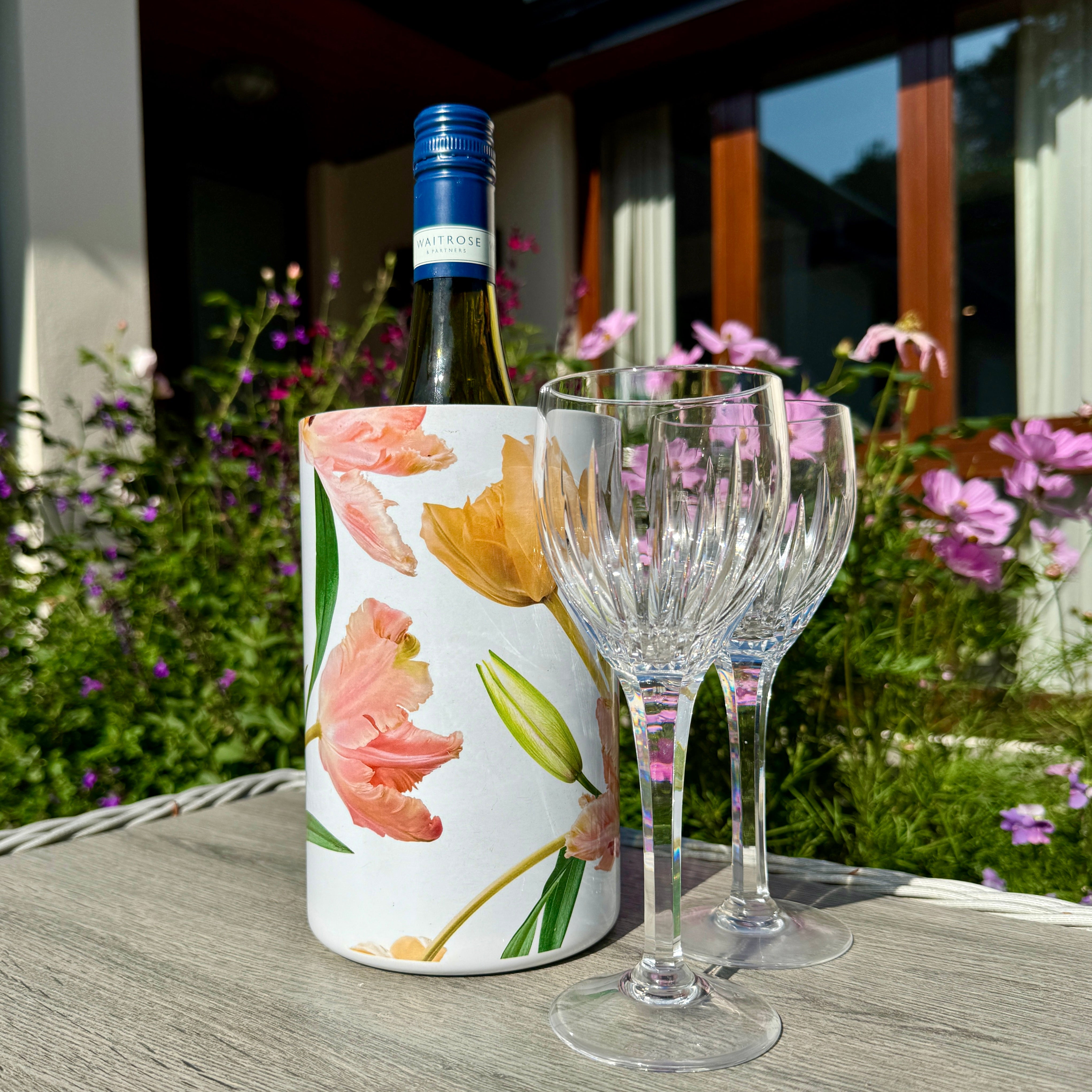 Wine Chiller Bucket Summer Floral