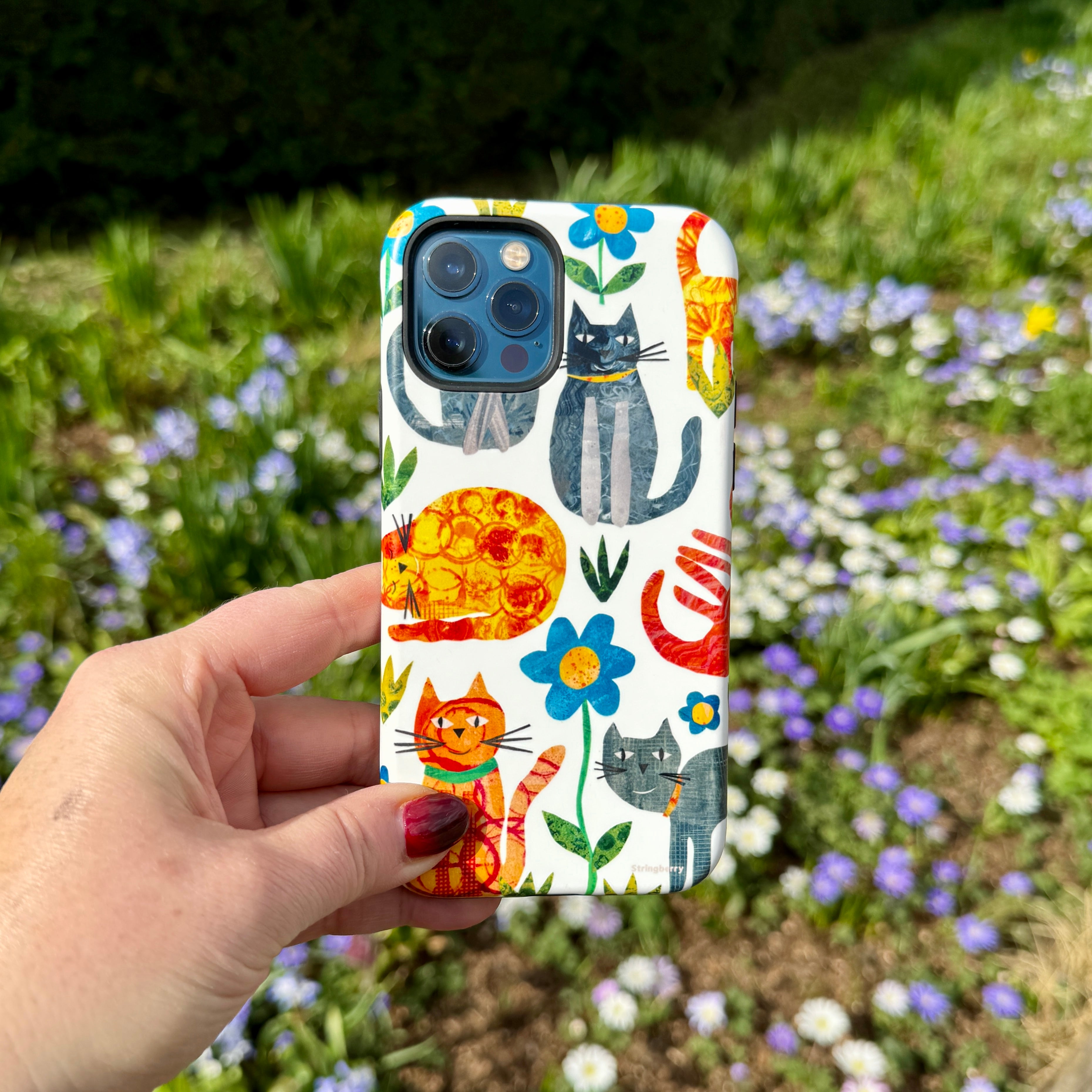 iPhone Tough Case - Cats By Tracey English