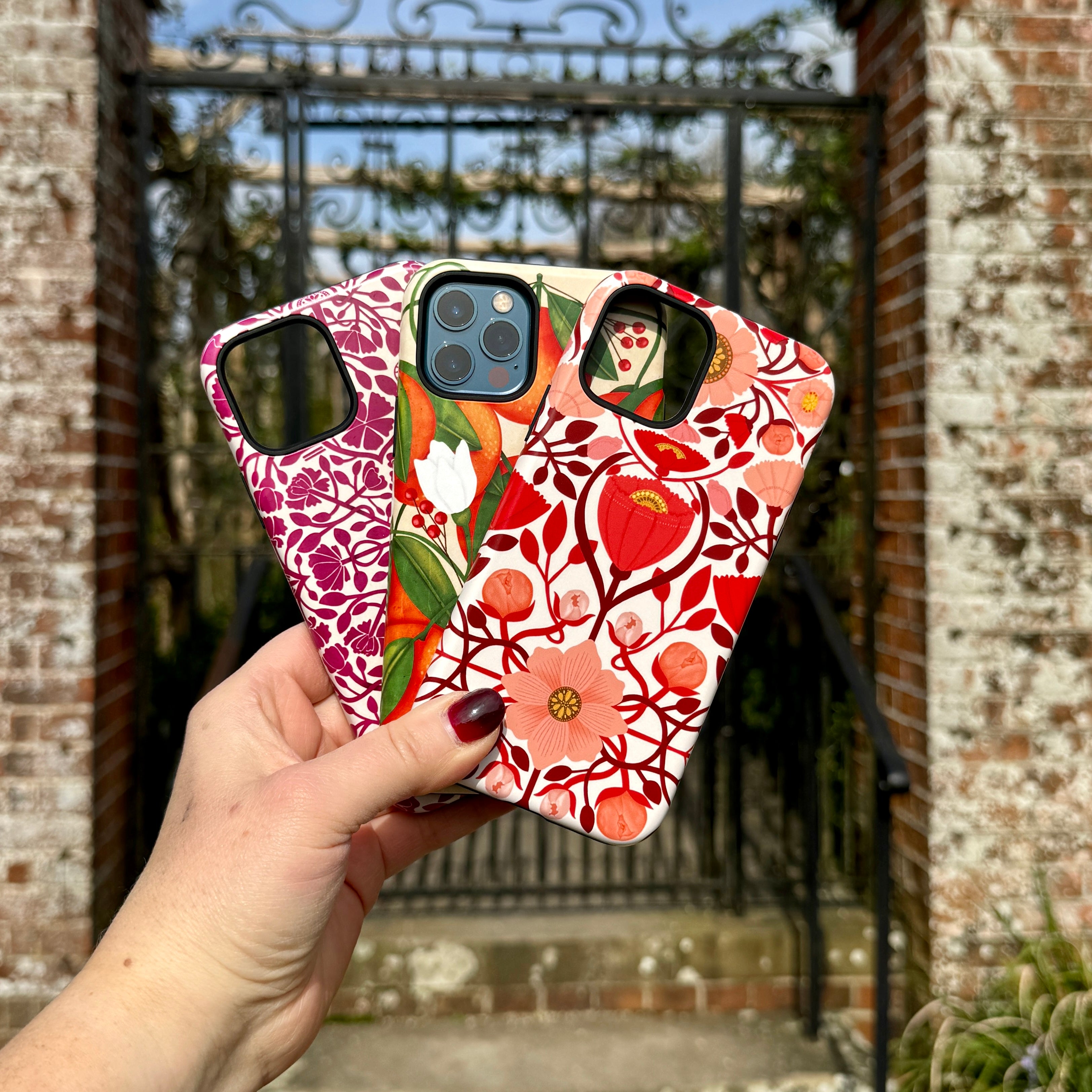 iPhone Tough Case - Full Bloom By Nina Pace