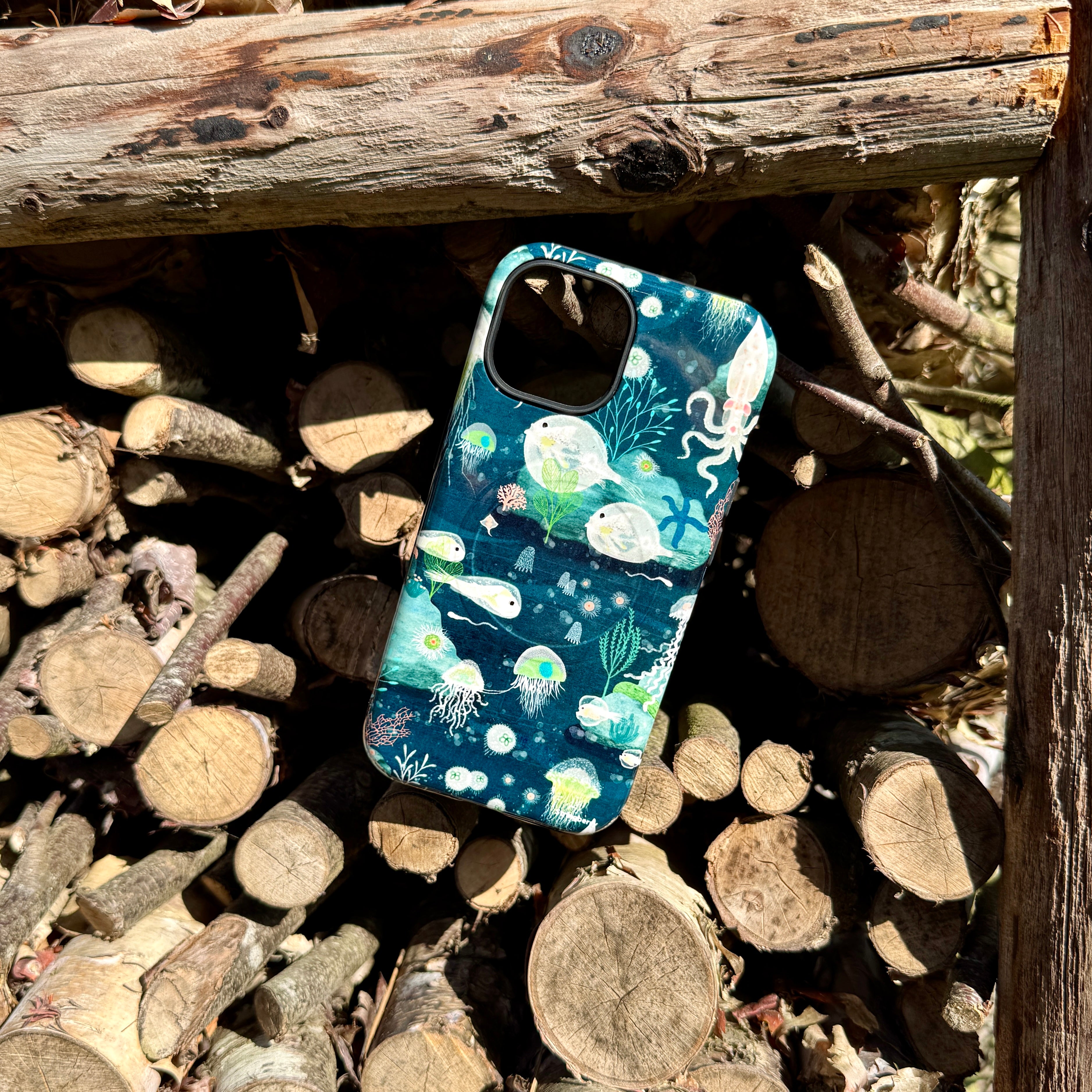 iPhone MagSafe Tough Case -  Bioluminescence By Katherine Quinn