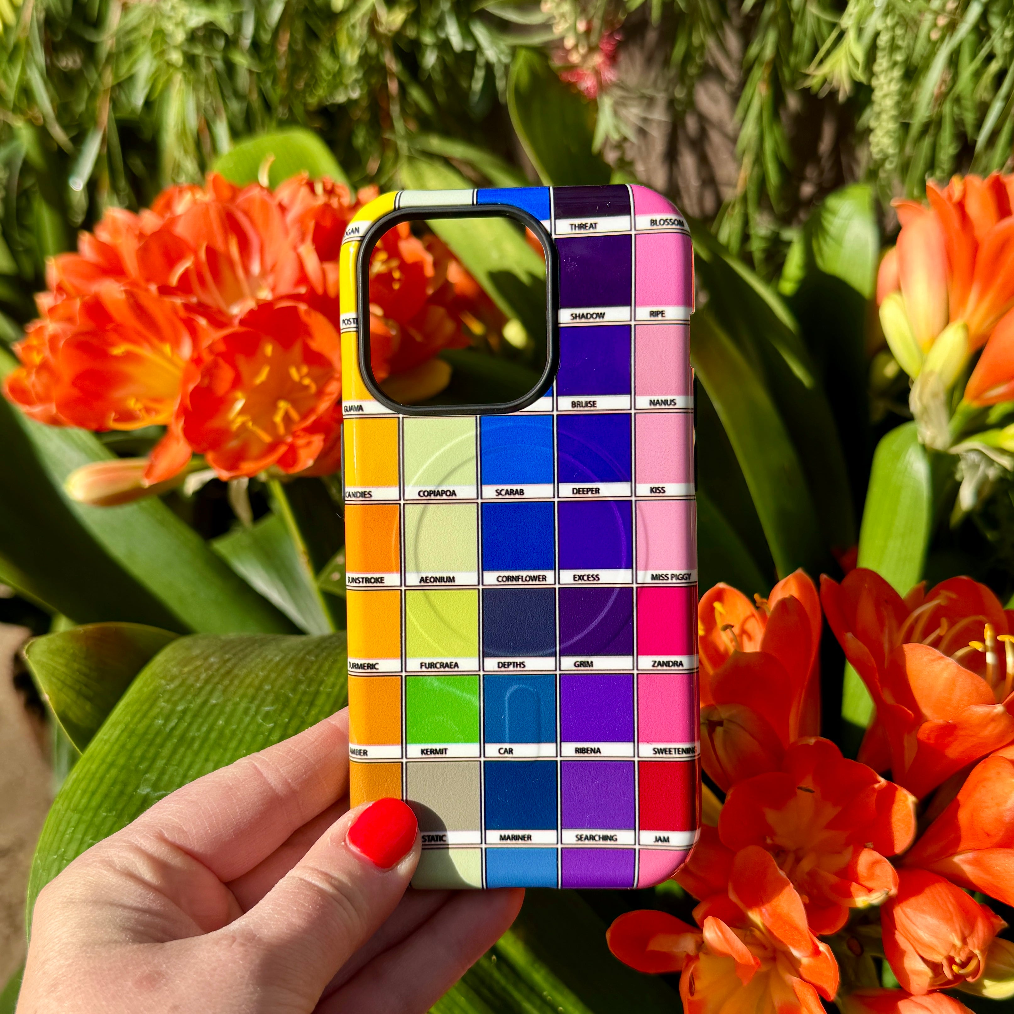iPhone MagSafe Tough Case -  Multi Chromology By Kitty Joseph