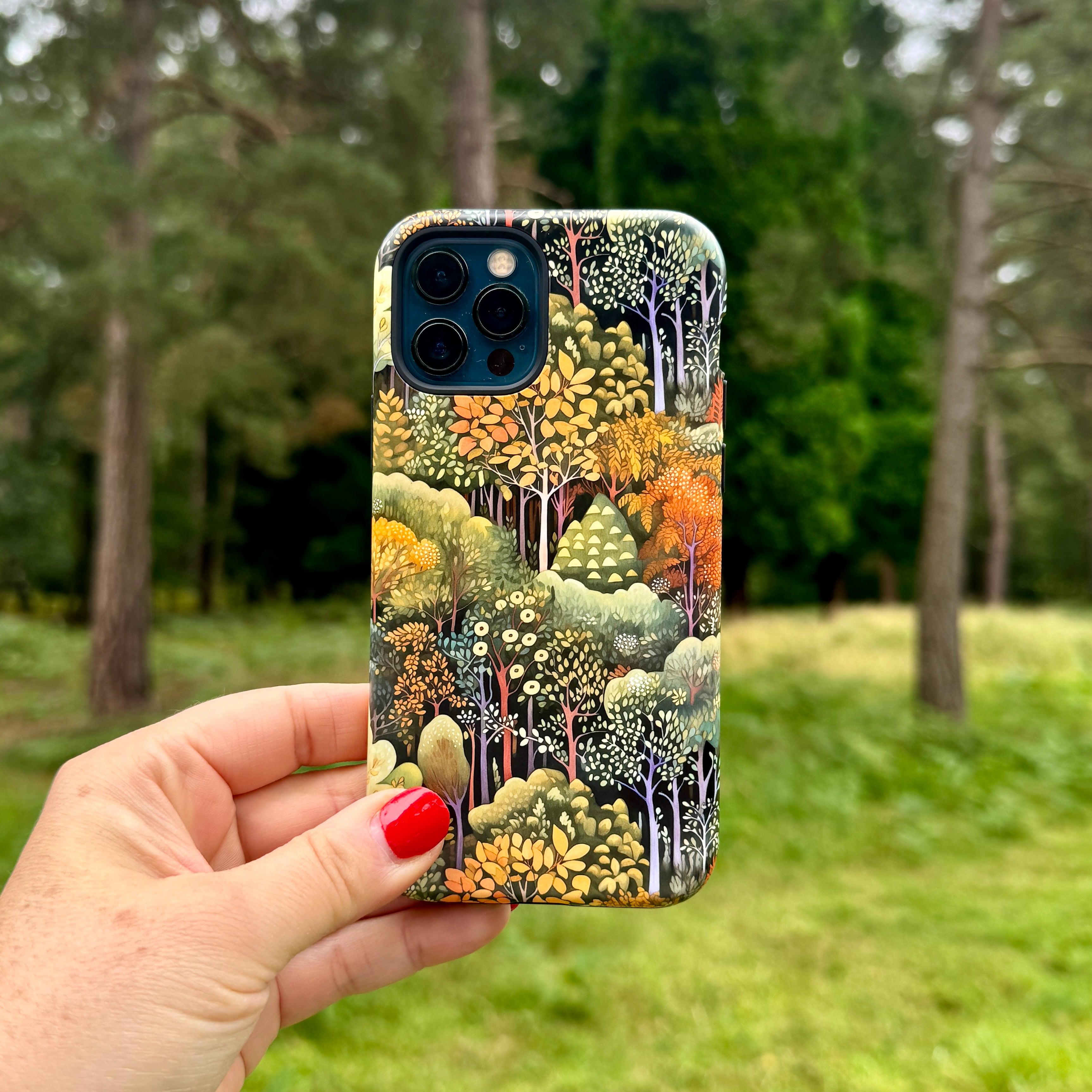 iPhone Tough Case - Slavkov Forest