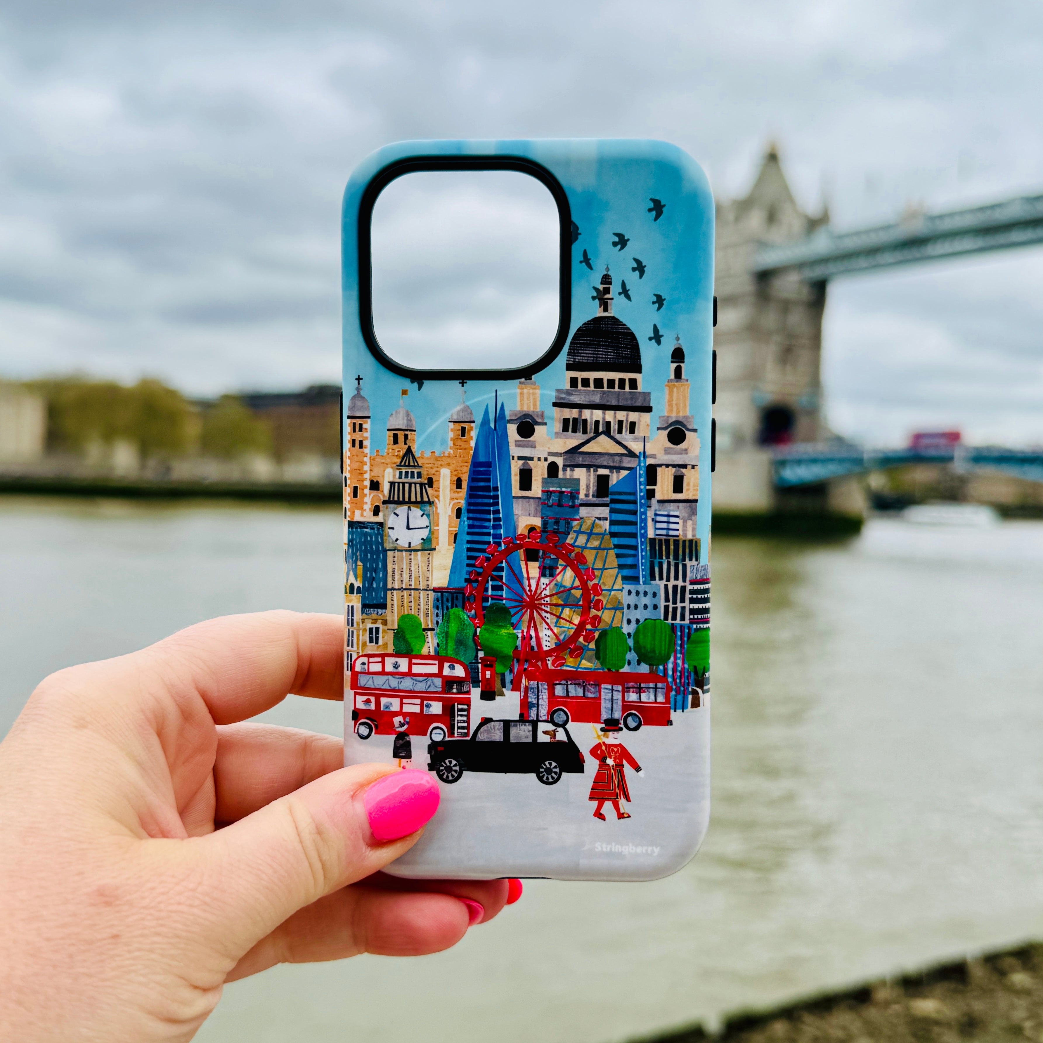 iPhone MagSafe Tough Case -  Spring In London By Tracey English