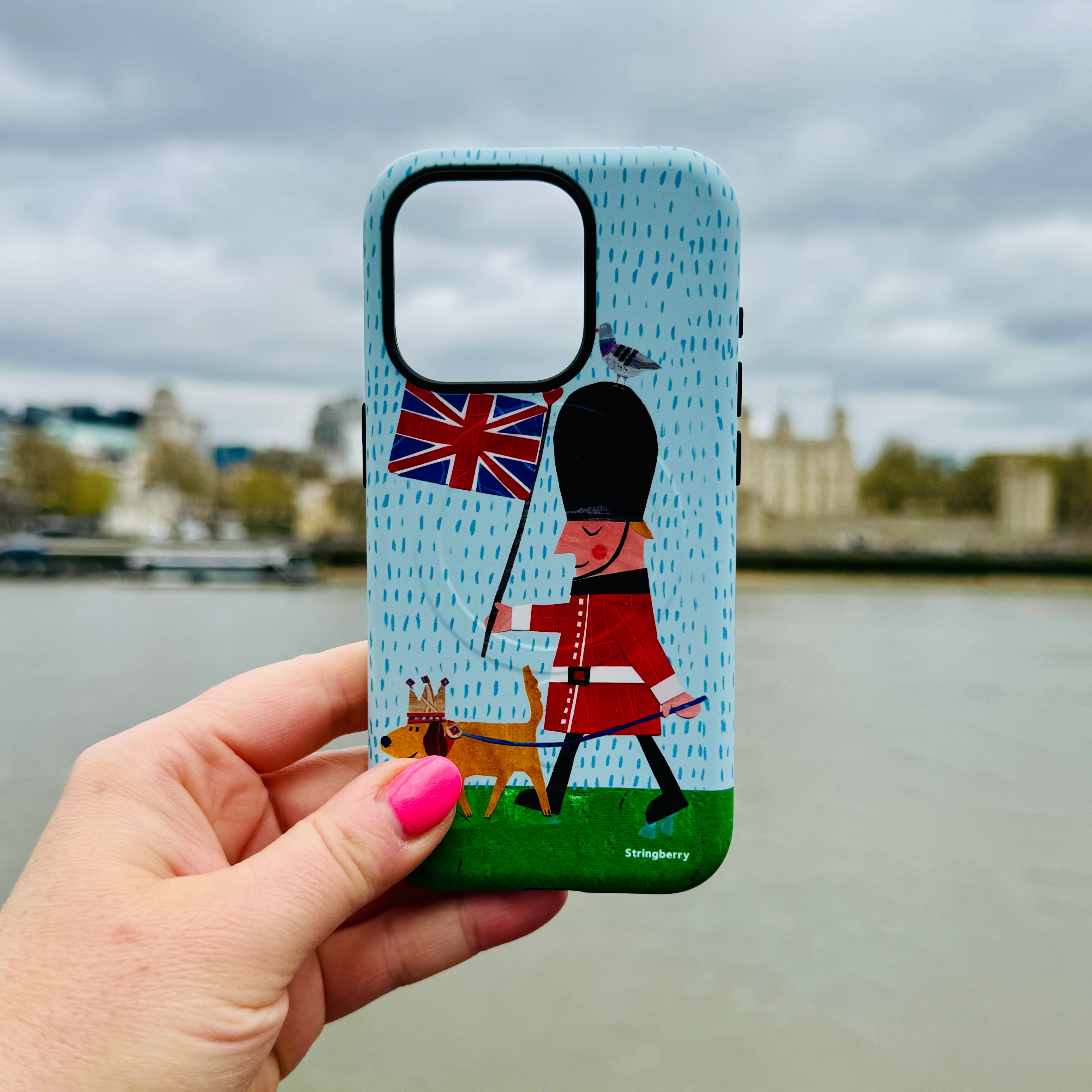 iPhone MagSafe Tough Case -  Welsh Guard By Tracey English
