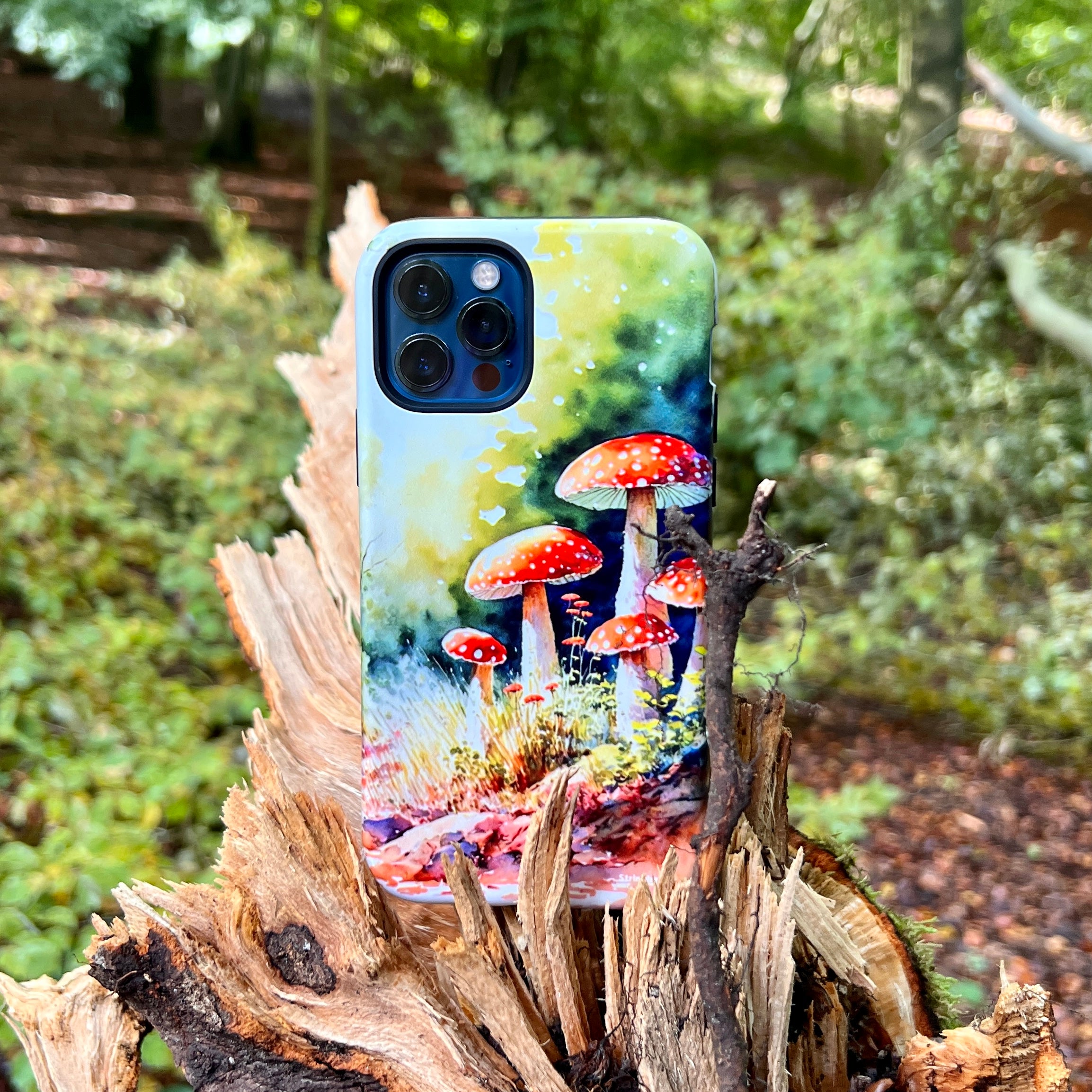 iPhone Tough Case - Mushroom Colour IV