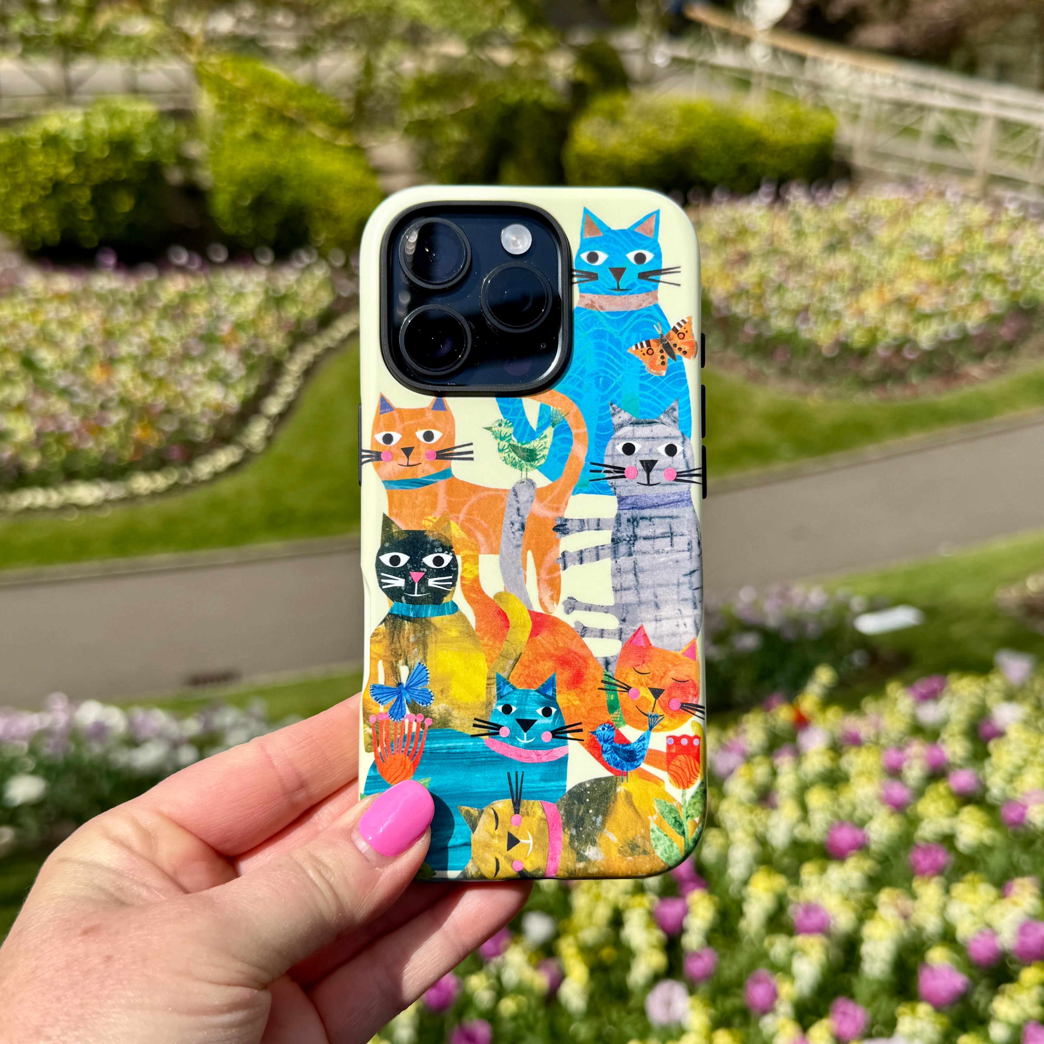 iPhone Case - Cat Party By Tracey English